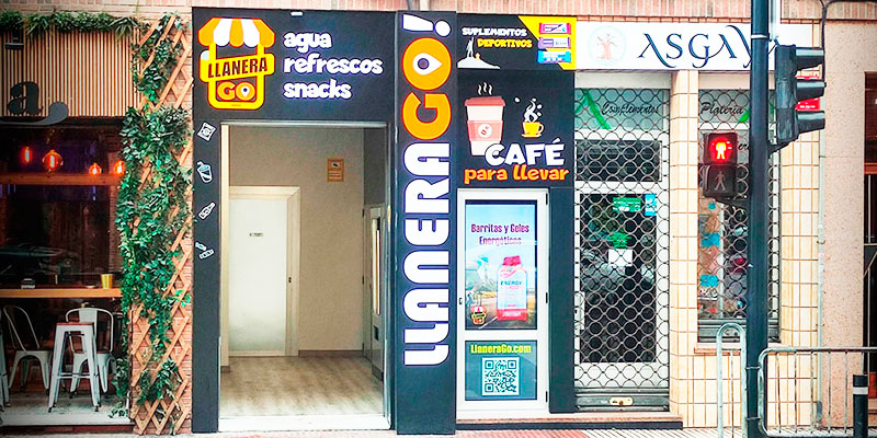 Llanera Go! Máquinas expendedoras
